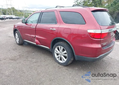 2013 Dodge Durango Crew из США, поврежденный, VIN 1C4RDHDG9DC694984